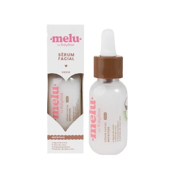 Melu - Serum Facial Nutritivo De Coco 35ml