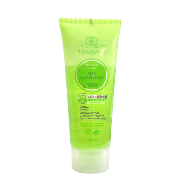 PhalleBeauty - Sabonete Facial Antioleosidade 100ml