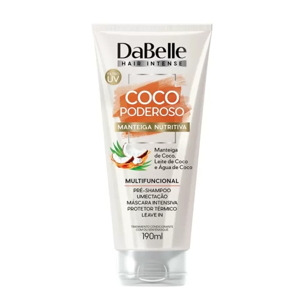 Dabelle - Manteiga Nutritiva Coco Poderoso 190ml