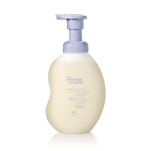 Natura - Sabonete em Espuma Relaxante Mamãe e Bebê 200ml