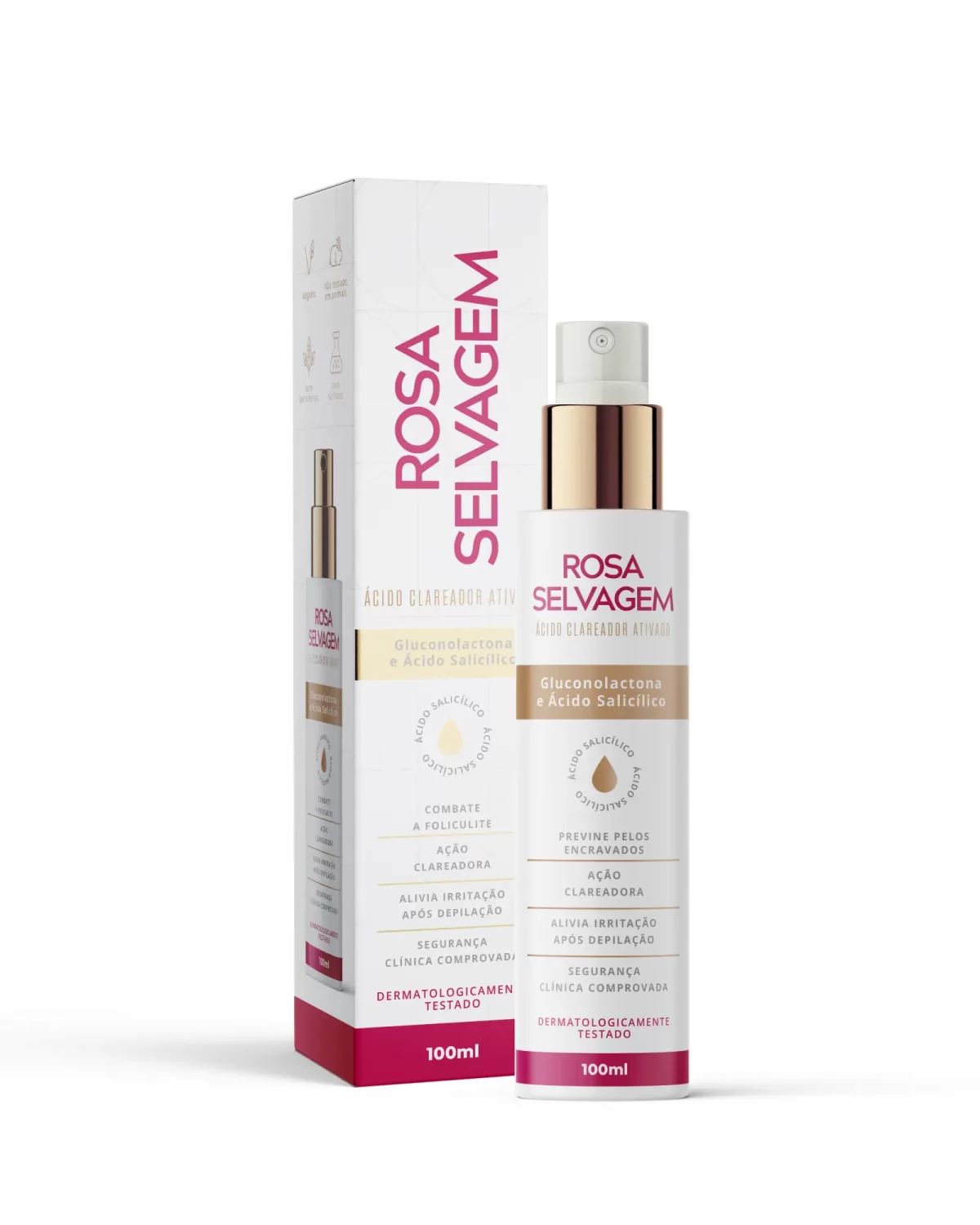 Rosa Selvagem - Acido Clareador - Imagem 1