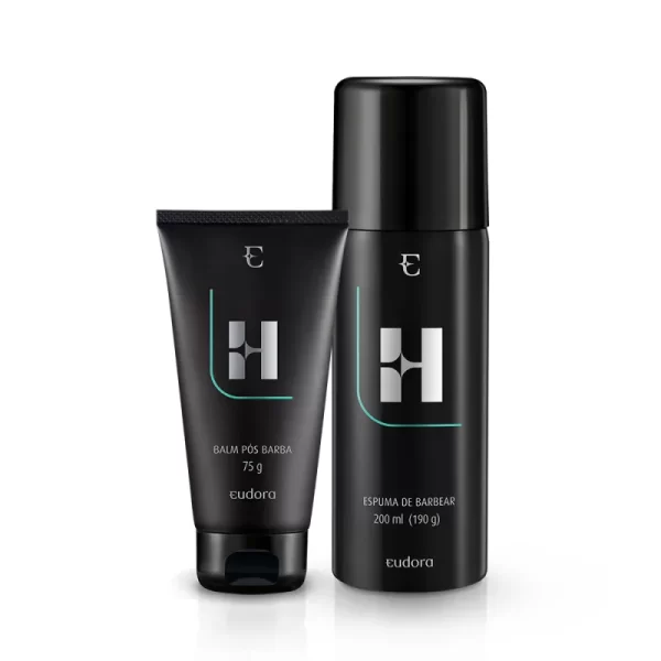Eudora - Kit Eudora H Balm Pós Barba + Espuma de Barbear
