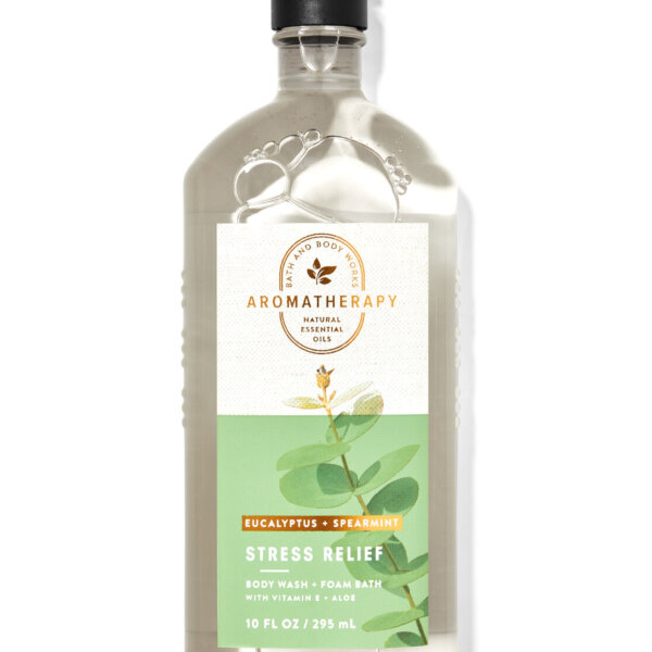 BBW Aromatherapy - Sabonete Stress Relief - Eucalyptus Spearmint 295ml