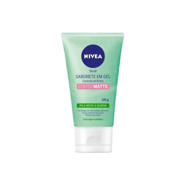 Nivea- Sabonete Facial Em Gel Matte 145g