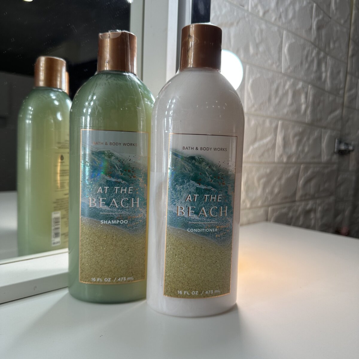 BBW – At The Beach Shampoo & Condicionador 400ml - Imagem 1