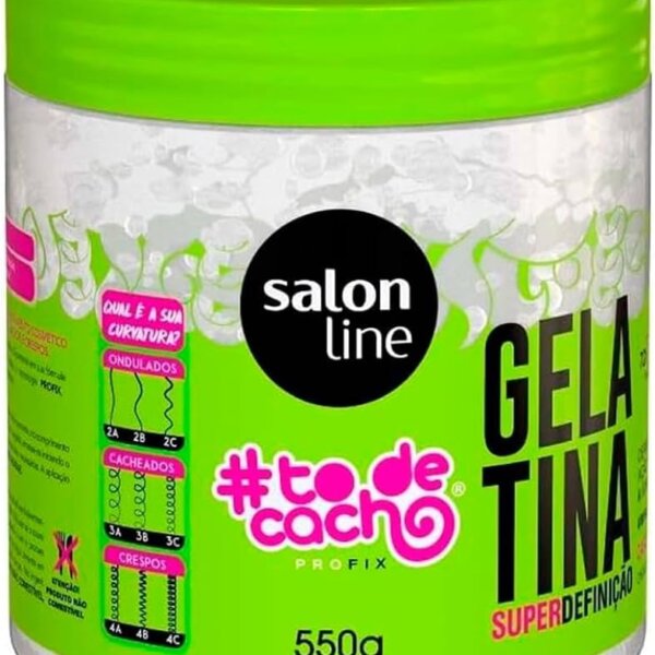Salon Line Gelatina #todecacho Super Definição 550g