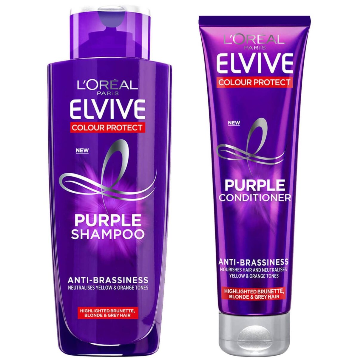 Loreal Paris - Elseve Colour Protect Kit Shampoo e Condicionador Matizador - Imagem 1