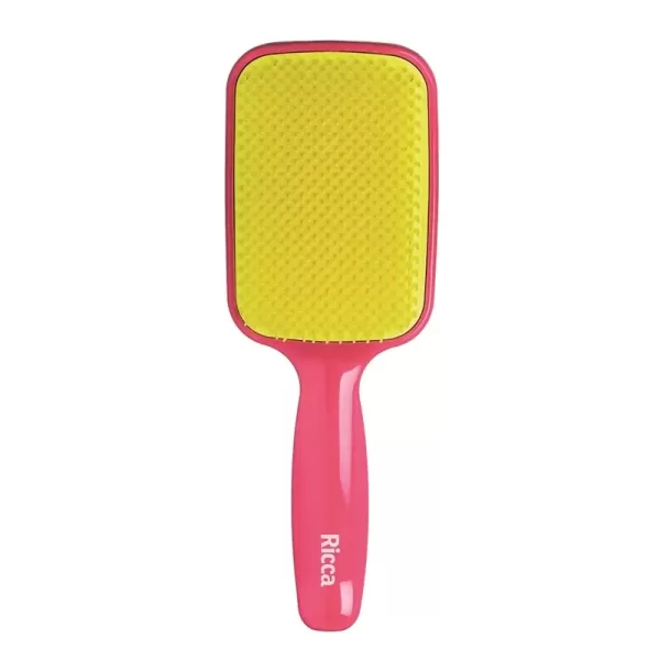 Ricca - Escova Raquete Flex Hair Desembaraçante Pink