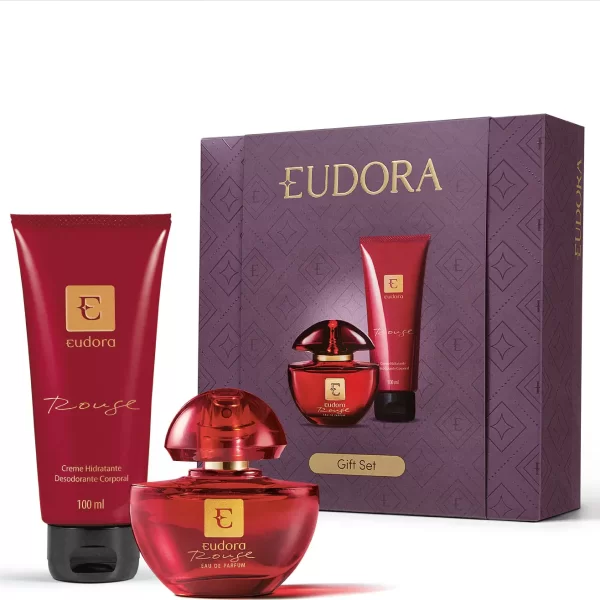 Eudora - Kit Presente Dia das Mães Eudora Rouge