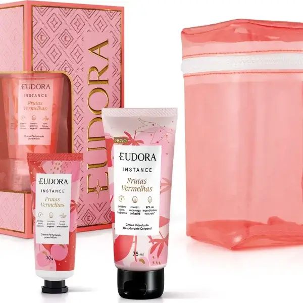 Eudora - Kit Presente Instance Frutas Vermelhas (3 itens)