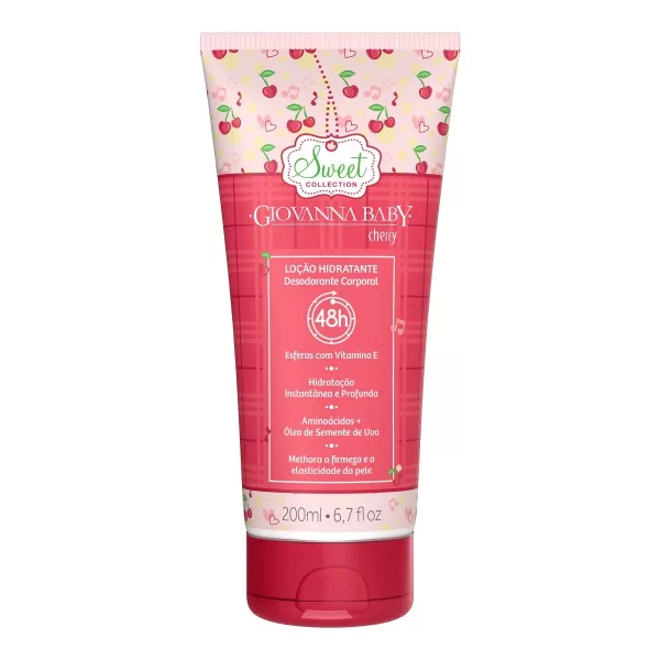 Giovanna Baby - Loção Hidratante Desodorante Cherry 200ml
