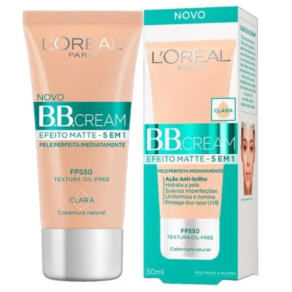 Loreal Paris - BB Cream Efeito Matte 30ml - Clara