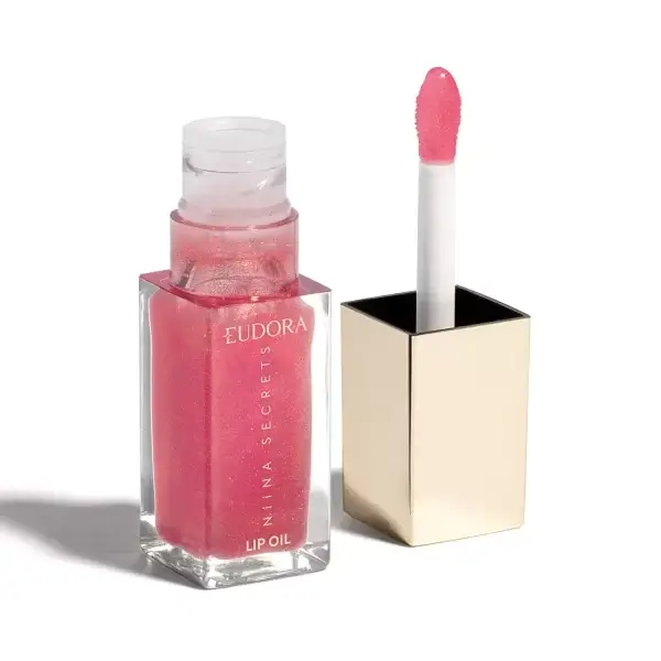 Eudora - Lip Oil Shine Flowers Rosa Silvestre Niina Secrets 7ml