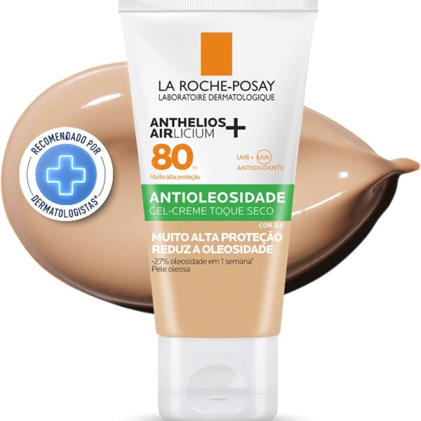 La Roche Posay - Protetor Solar Antioliosidade Com Cor 2.0 - FPS 80