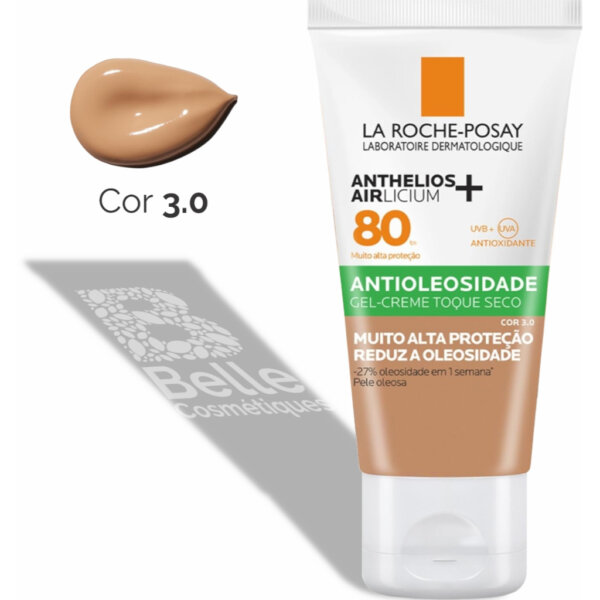 La Roche Posay - Protetor Solar Antioliosidade Com Cor 3.0 - FPS 80