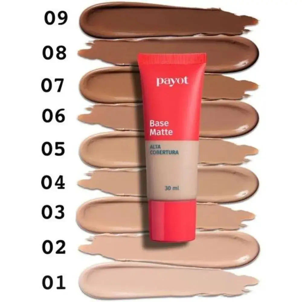Payot - Base Matte Alta Cobertura 30ml - Imagem 2