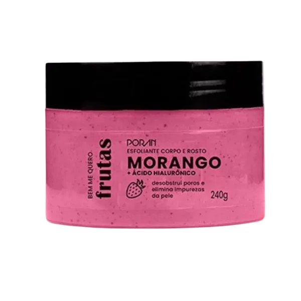 Poran Cosmeticos - Esfoliante De Morango 240g