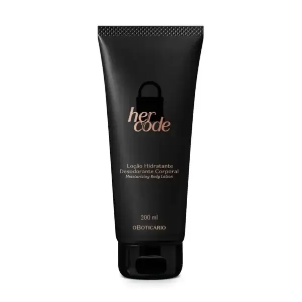 O Boticario - Loção Hidratante Her Code 200ML