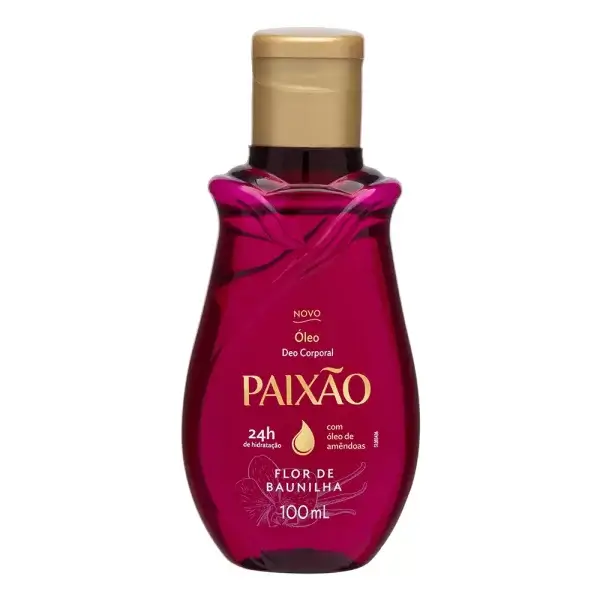 Paixão - Óleo Corporal Flor de Baunilha 100ml
