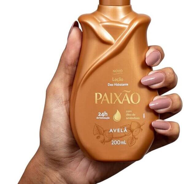 Paixão - Loção Hidratante - Avelã 200ml
