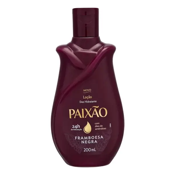 Paixão - Hidratante Framboesa Negra - 200ml