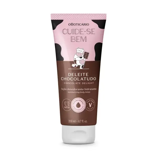 O Boticario - Cuide-se Bem Deleite Chocolatudo Loção Corporal 200ml
