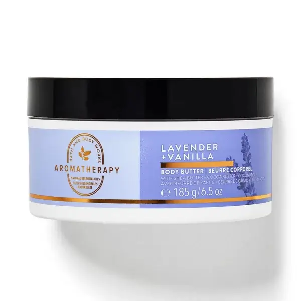 BBW - Lavender +Vanilla Body Butter 185g