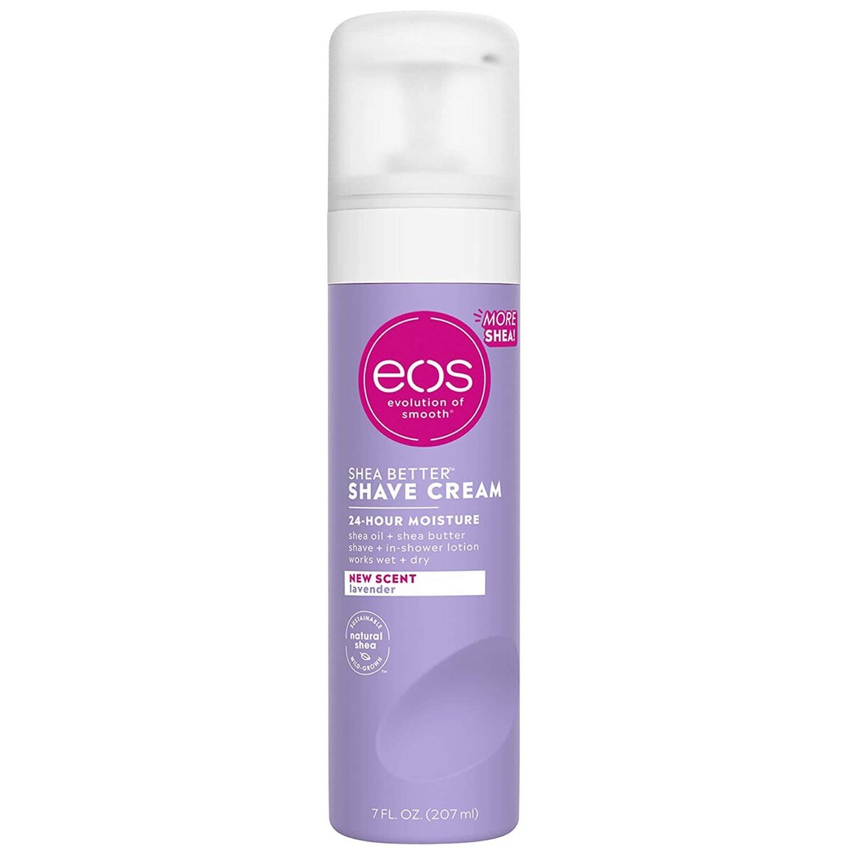Eos - Shave Cream Lavender 207ml - Imagem 1