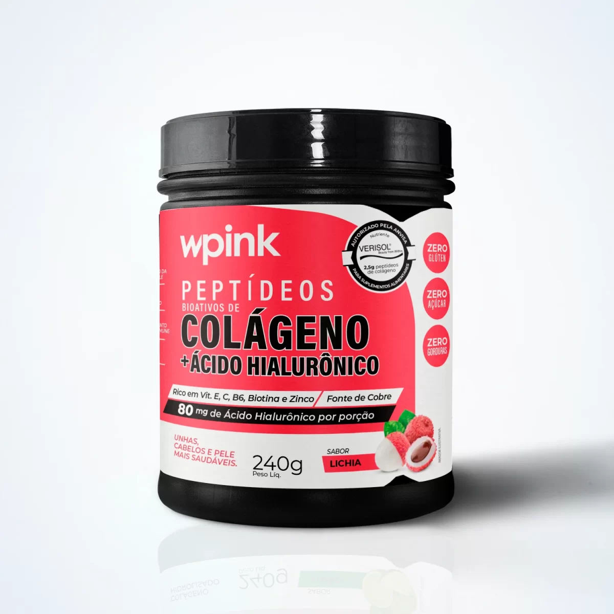 WPink - Colágeno de Lichia 240g - Imagem 1