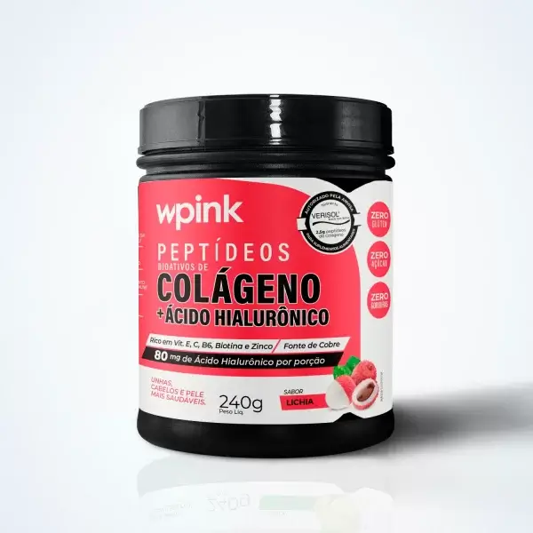 WPink - Colágeno de Lichia 240g