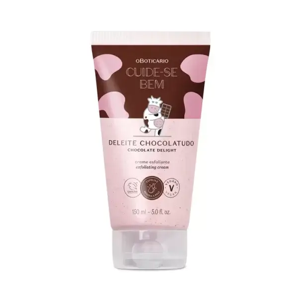 O Boticario - Creme Esfoliante Corporal Cuide-se Bem Deleite Chocolatudo 150ml