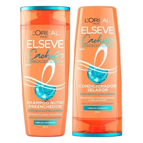 Loreal - Elseve Kit De Shampoo + Condicionador para Cacheadas 200ml