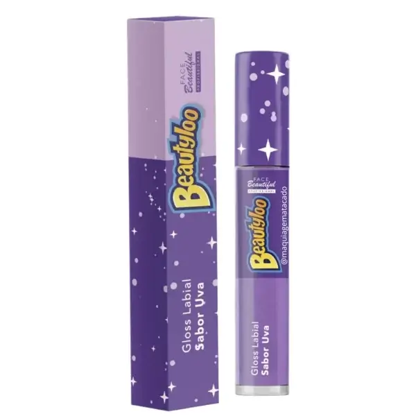 Beautyloo - Gloss Labial Sabor Uva