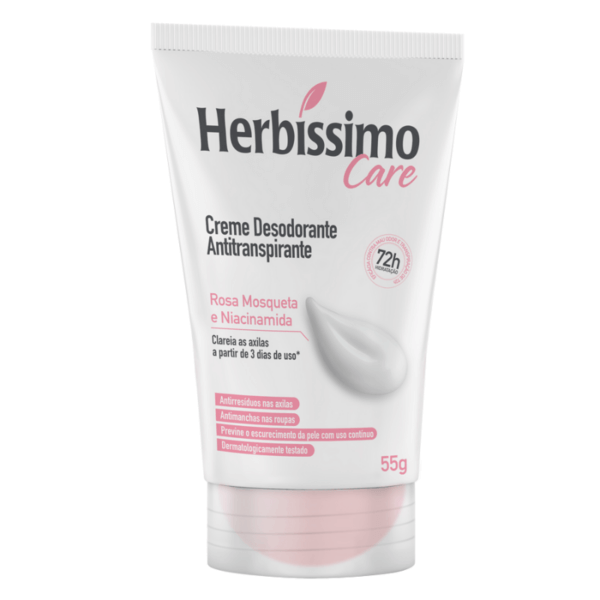 Herbissimo - Creme Desodorante Rosa Mosqueta 55g