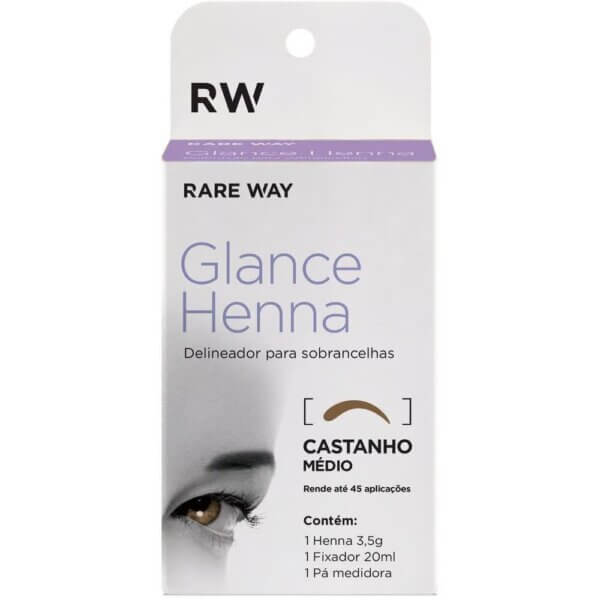 Glance - Henna Castanho Médio