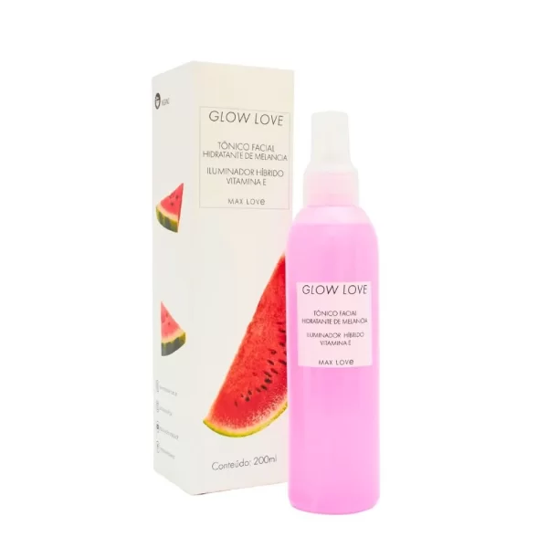 Maxlove - Glow Love Tonico Facial De Melancia - 30ml