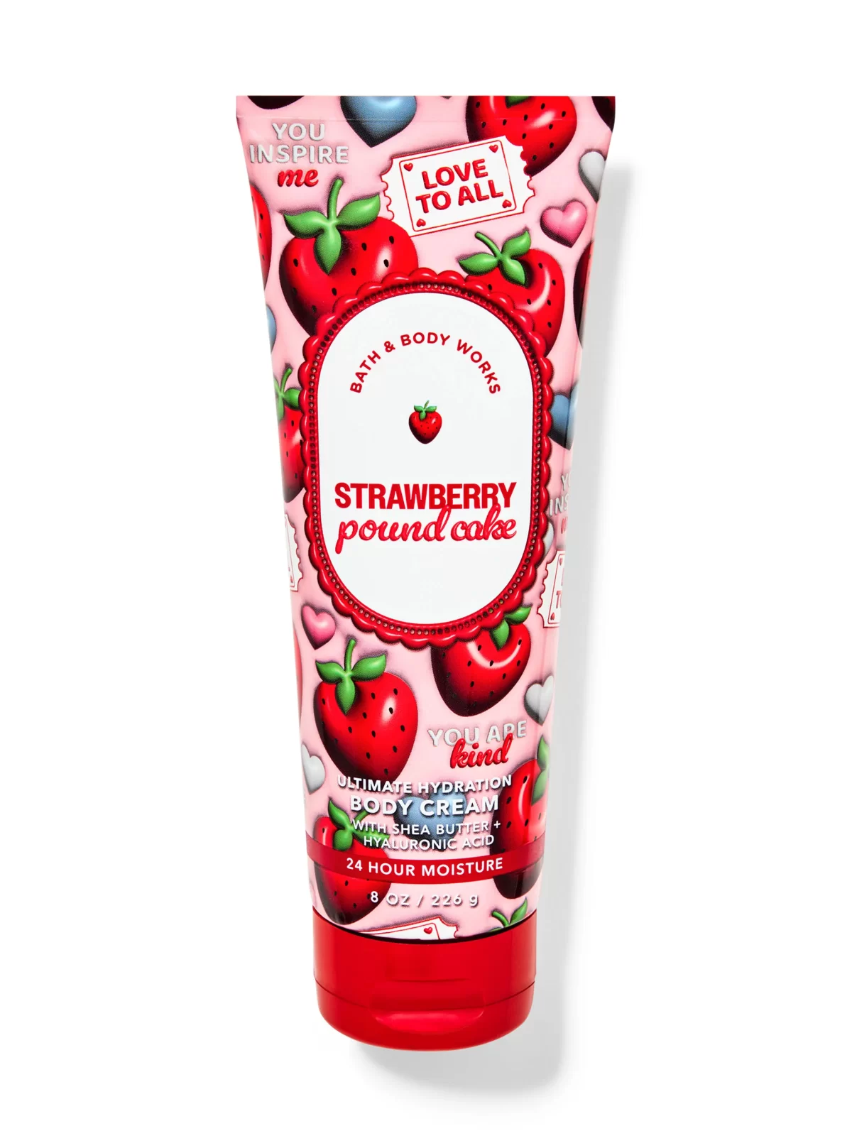 BBW - Strawberry Pound Cake Body Cream 226g - Imagem 1