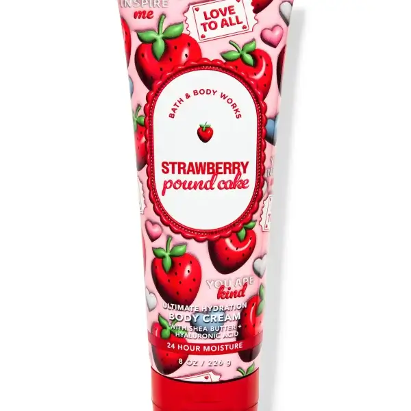 BBW - Strawberry Pound Cake Body Cream 226g
