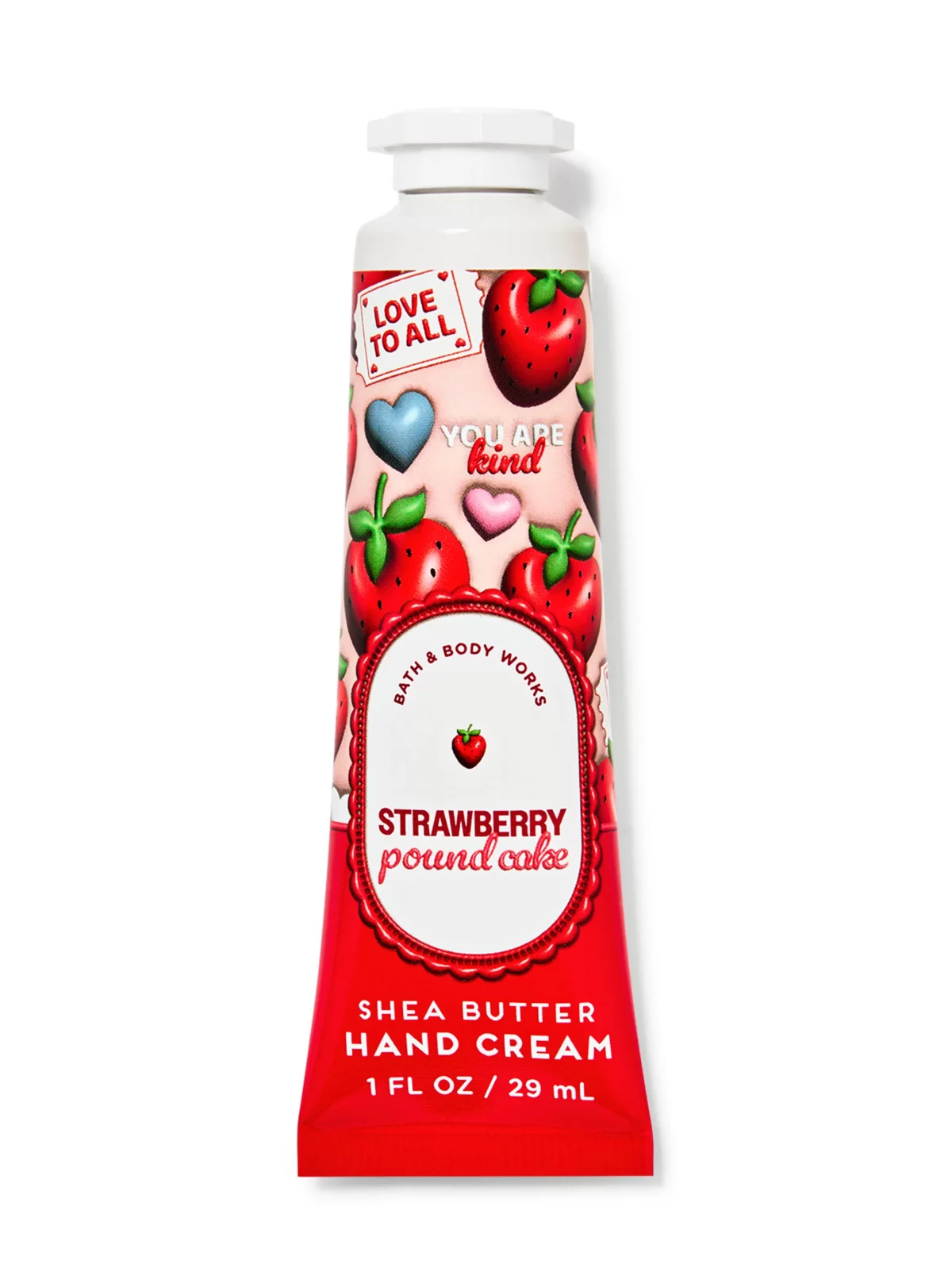 BBW - Strawberry Pound Cake Hand Cream 29ml - Imagem 1