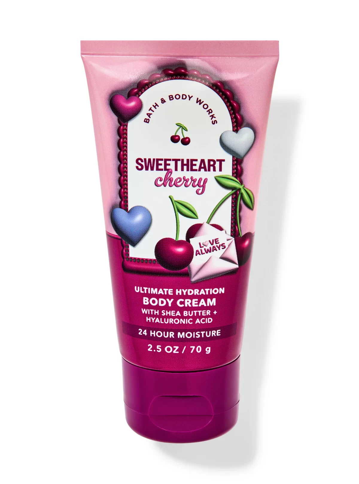 BBW - SweetHeart Cherry Body Cream Mini 70g - Imagem 1