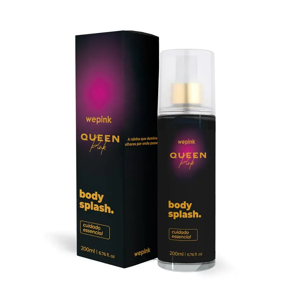 IMG_0246 Wepink - Body Splash Queen Pink 200ml - Imagem 1