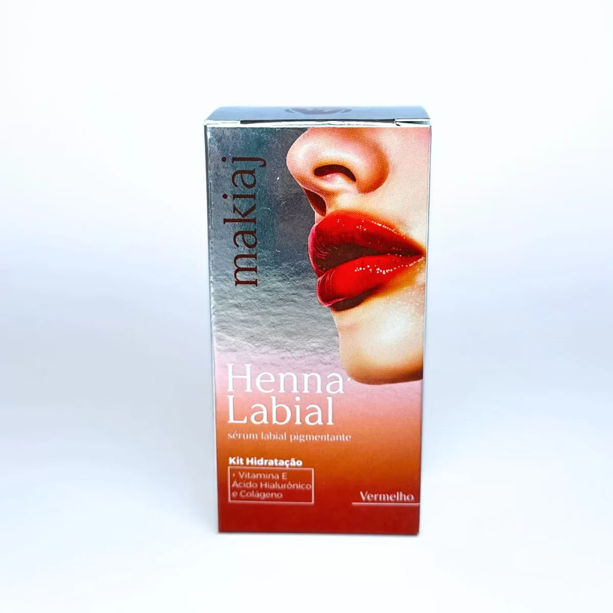 Makiaj - Henna Labial Vermelho - Imagem 1