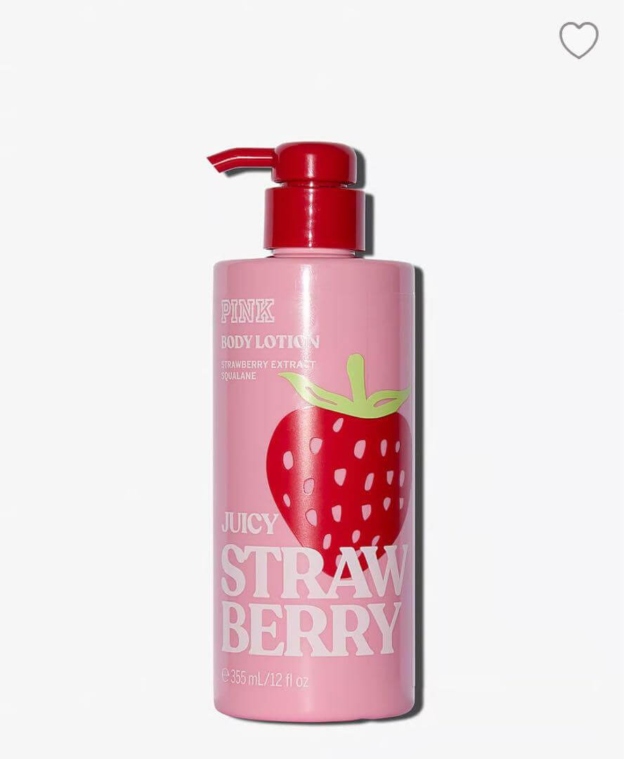 m37404103994_1 Victoria's Secret - Pink Juicy Straw Body Lotion 355ml - Imagem 1
