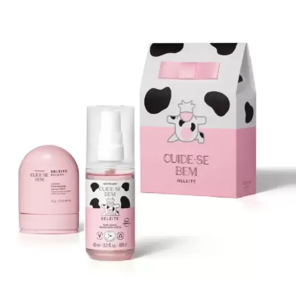 O Boticario - Kit Cuide-se Bem Deleite Splash 60ml + Hidratante Mãos 45g