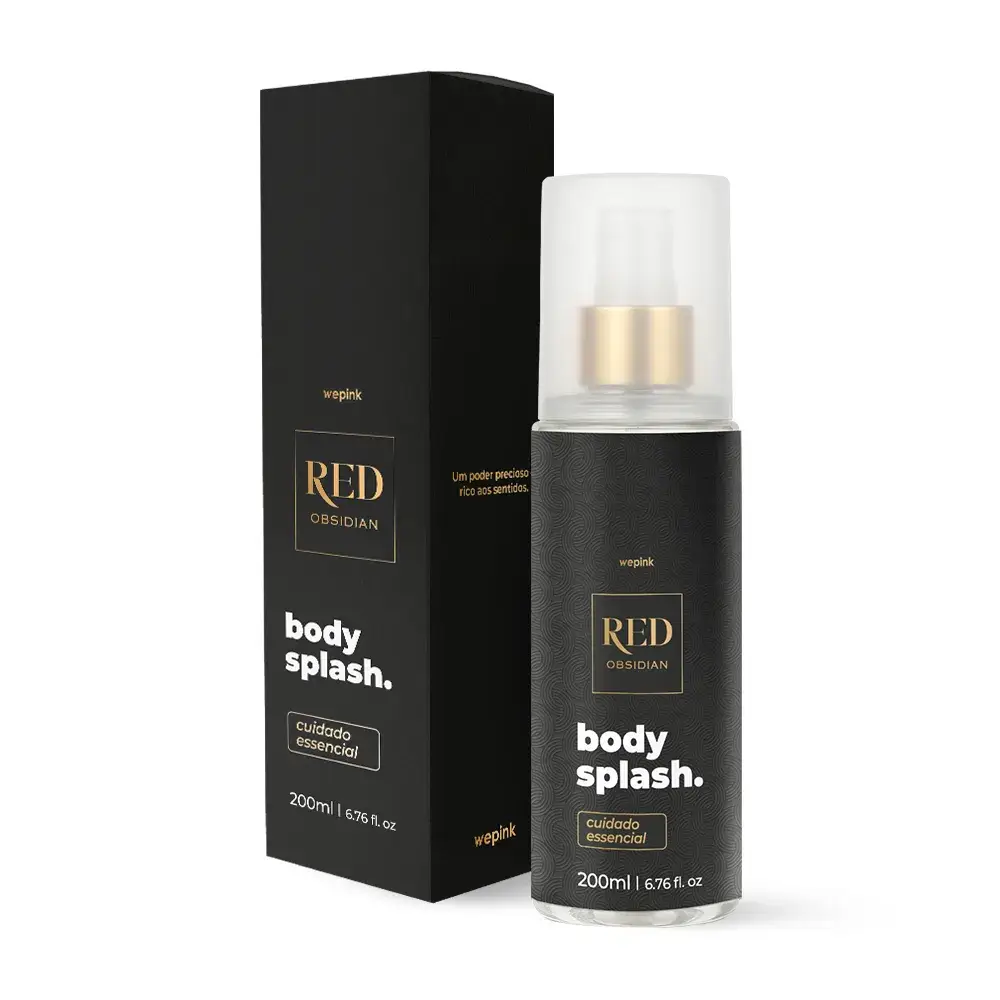 04 Wepink - Body Splash Red Obsidian 200ml - Imagem 1