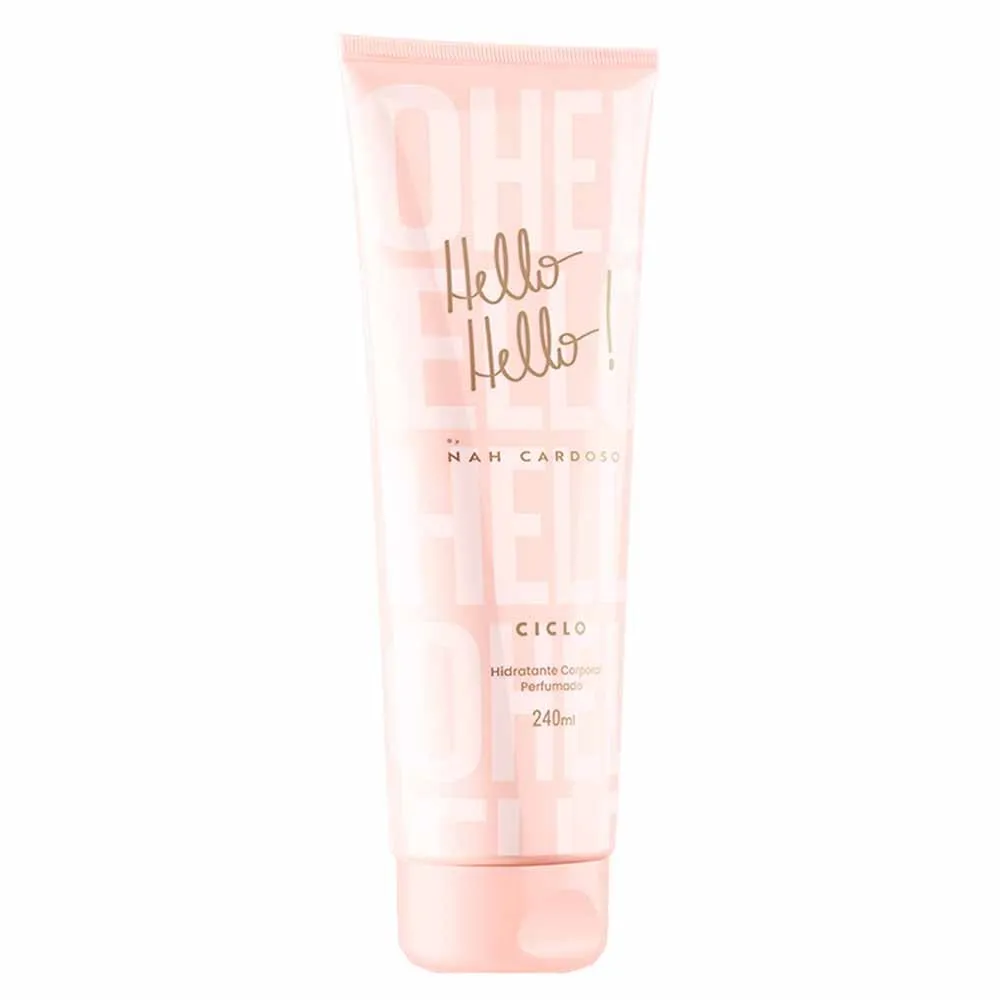 7898936769626-.jpg Ciclo Cosméticos - Hidratante Corporal Hello Hello by Nah Cardoso 200ml - Imagem 1