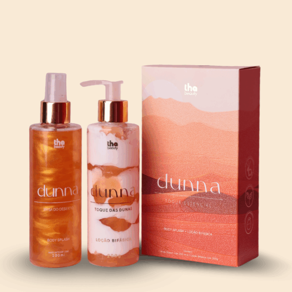 ThaBeauty - Kit Dunna: Body Splash + Loção Bifásica