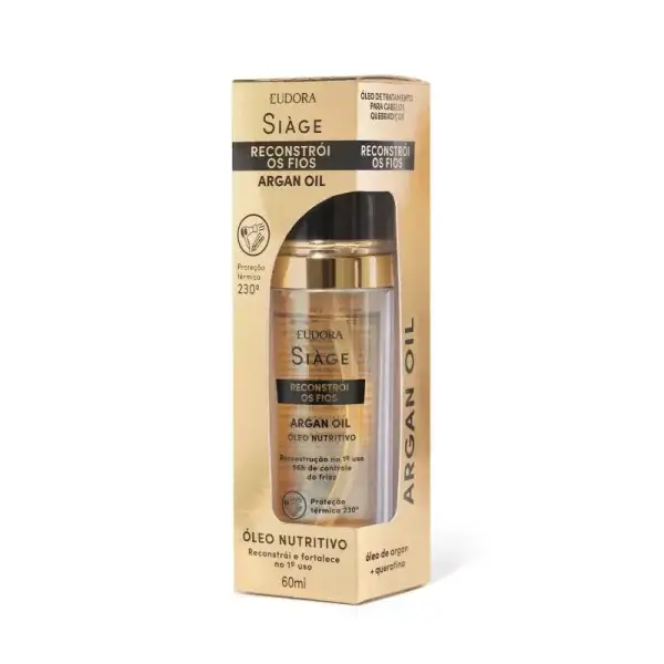 Eudora - Siage Reconstrói os Fios Óleo de Argan 60ml
