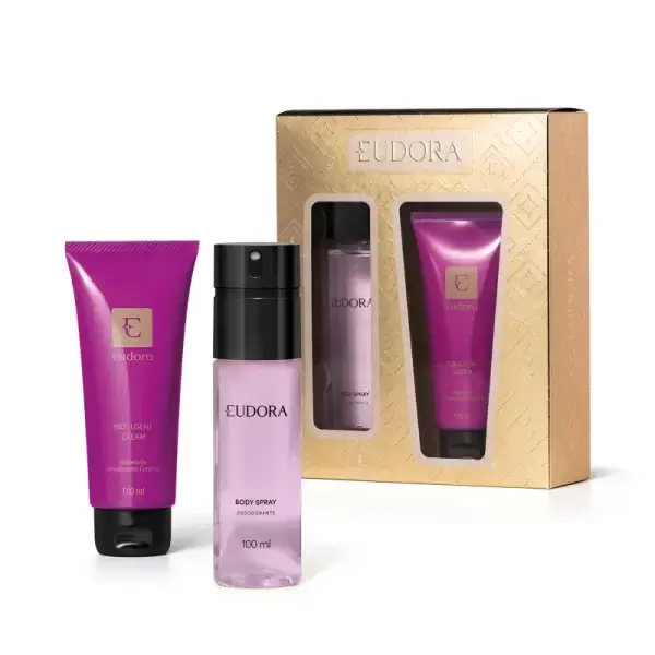 Eudora- Kit Indulgent Splash + Creme 100ml