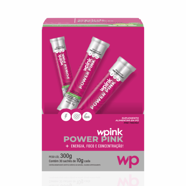 Wpink - Power Pink de Limão Pré-treino 300g